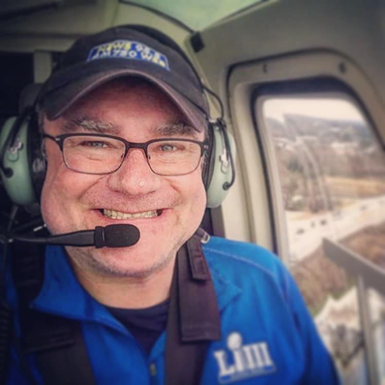 Season 4 Episode 4: Smilin Mark McKay: WSBTV Airborne Traffic & News Reporter, Delivering live airborne traffic reports every six minutes from the WSB SkyCopter during News 95.5 & AM 750 WSB's award winning and highly rated Atlanta's Morning News with Scott Slade succeeding the late Capt'n Herb Emory in a full-time capacity since April 2014. WSB provides airborne traffic updates and cover breaking news during WSB TV's (ABC) top rated Channel 2 Action News This Morning and ABC's Good Morning America.